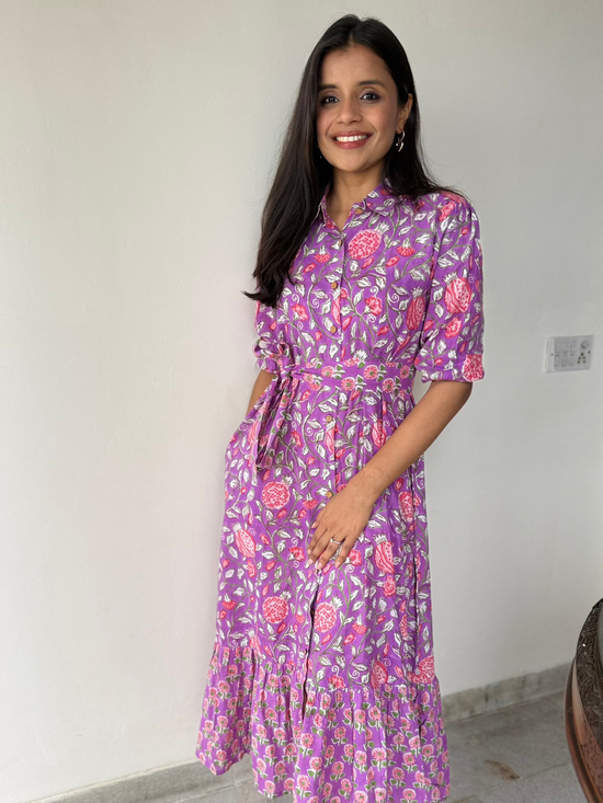 Lola Shirt Cotton Dress