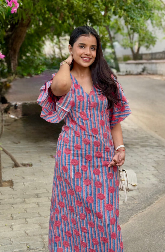 Claire Cotton Midi Dress