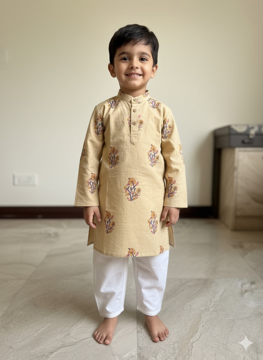 Shivay Boys Cotton Kurta
