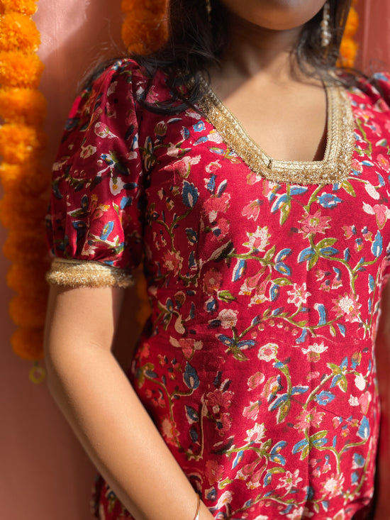 Roop Chanderi Silk Kurta