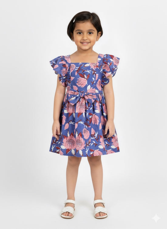 Zubi Cotton Kids Dress (Girls)