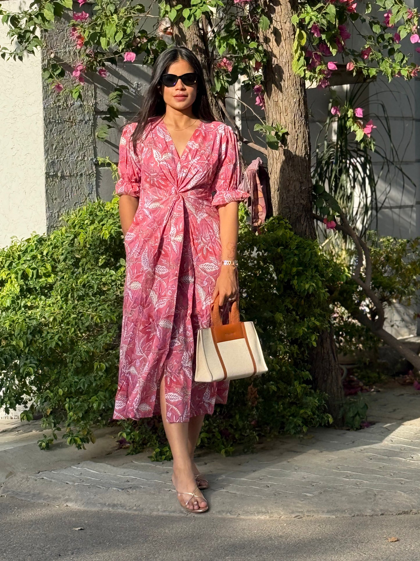 Mia Cotton Knot Dress