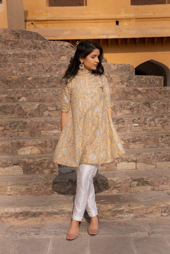 Rang Silk Anarkali & Silk Pants