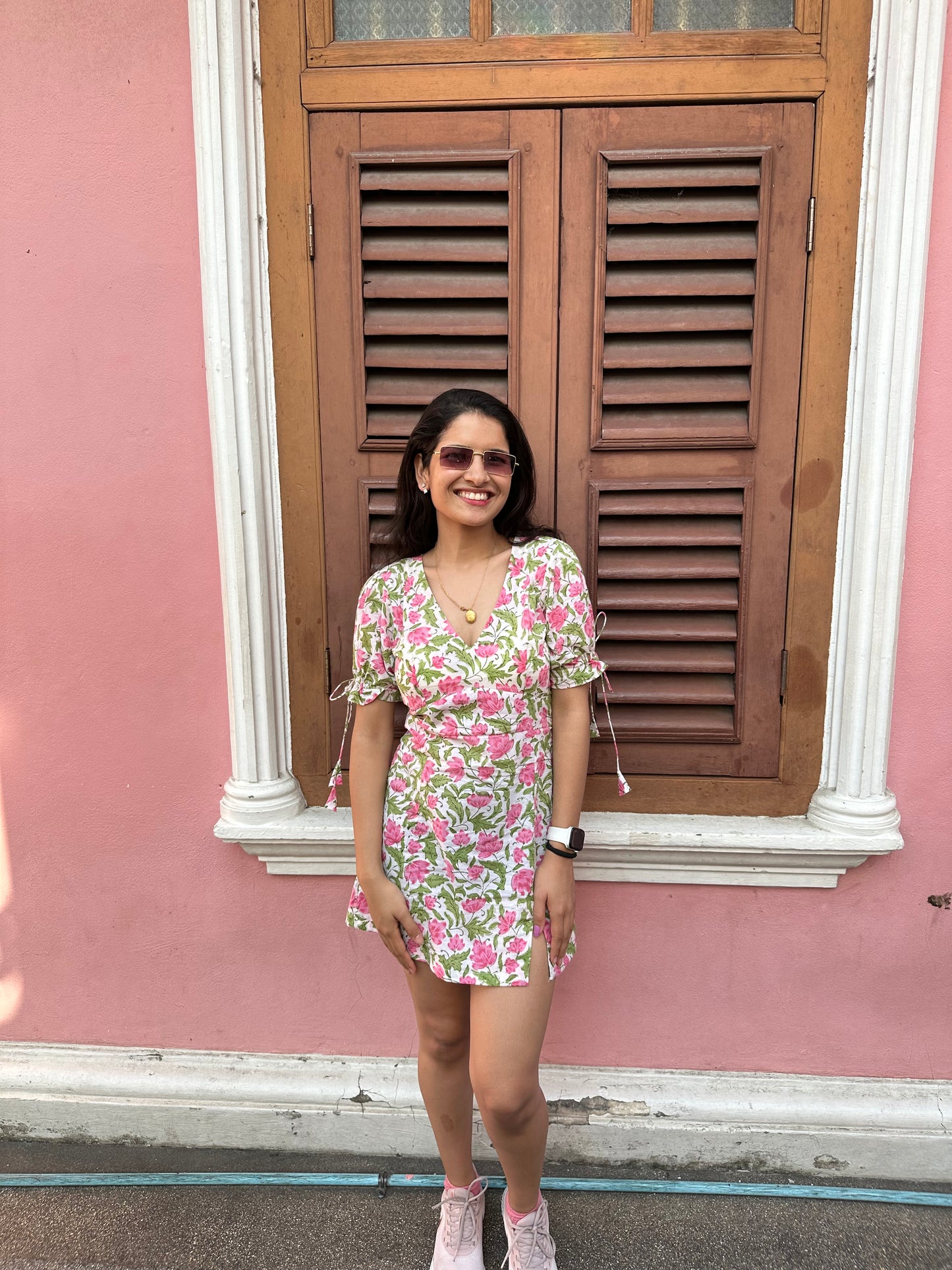 Madison floral dress