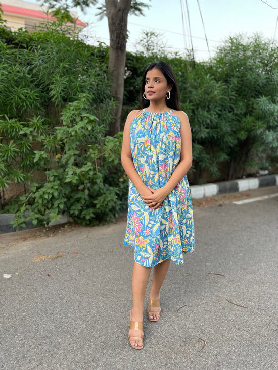 Stella Coral Blue Dress