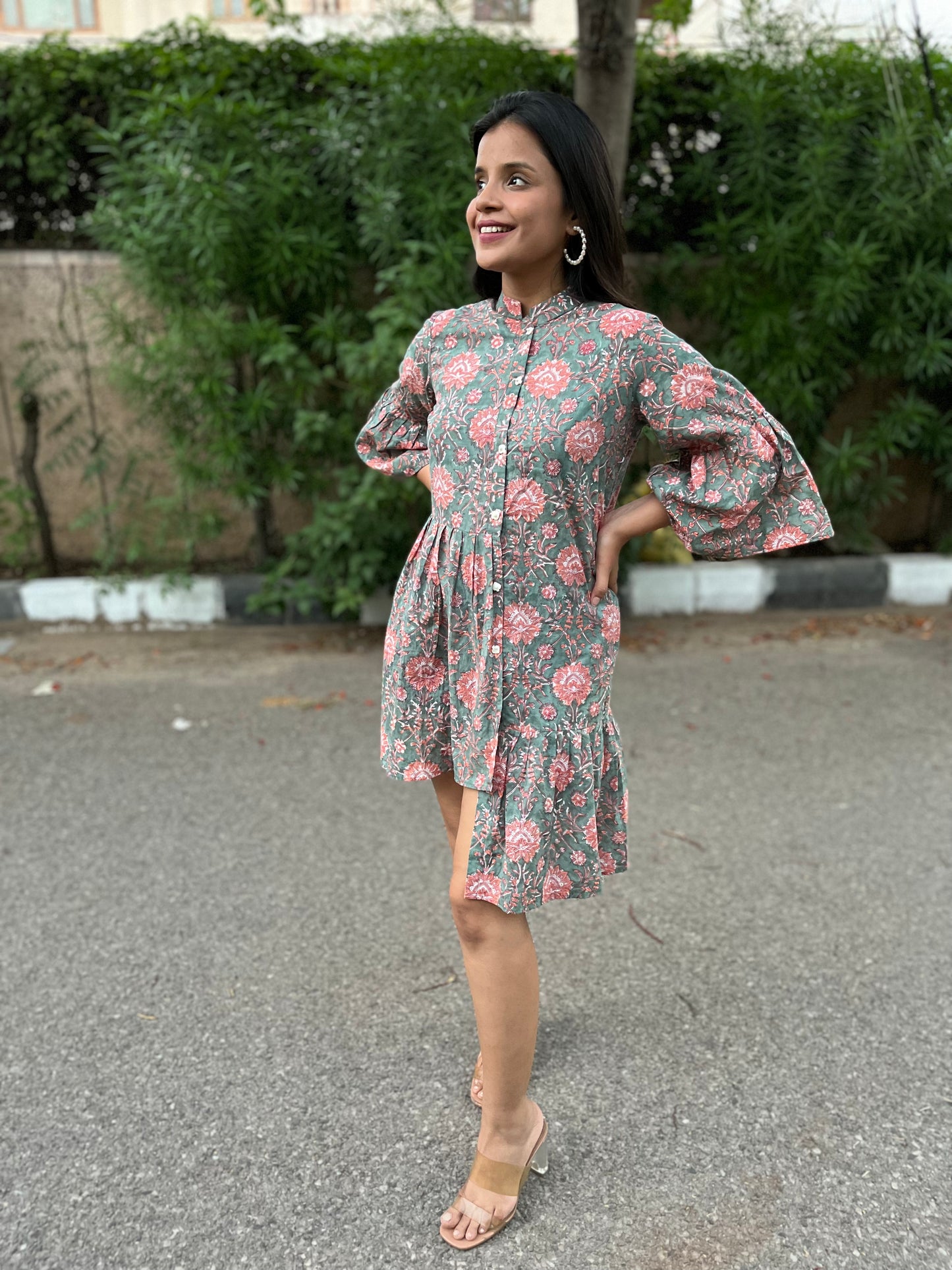 Lizza Cotton Shirt Dress