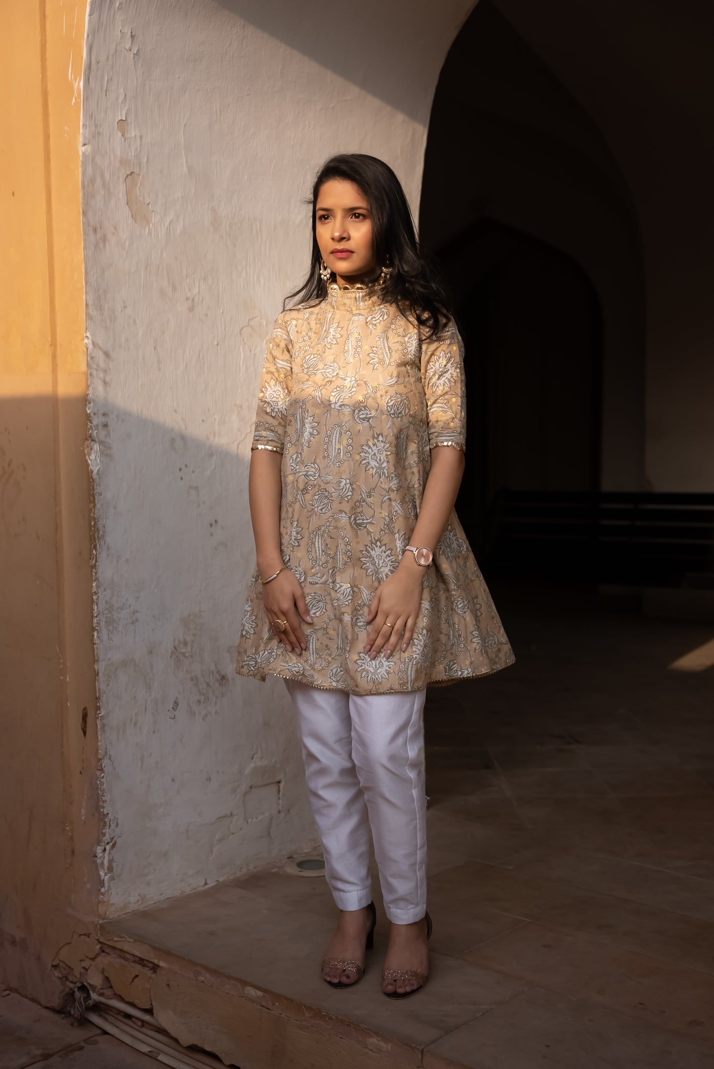 Rang Silk Anarkali & Silk Pants