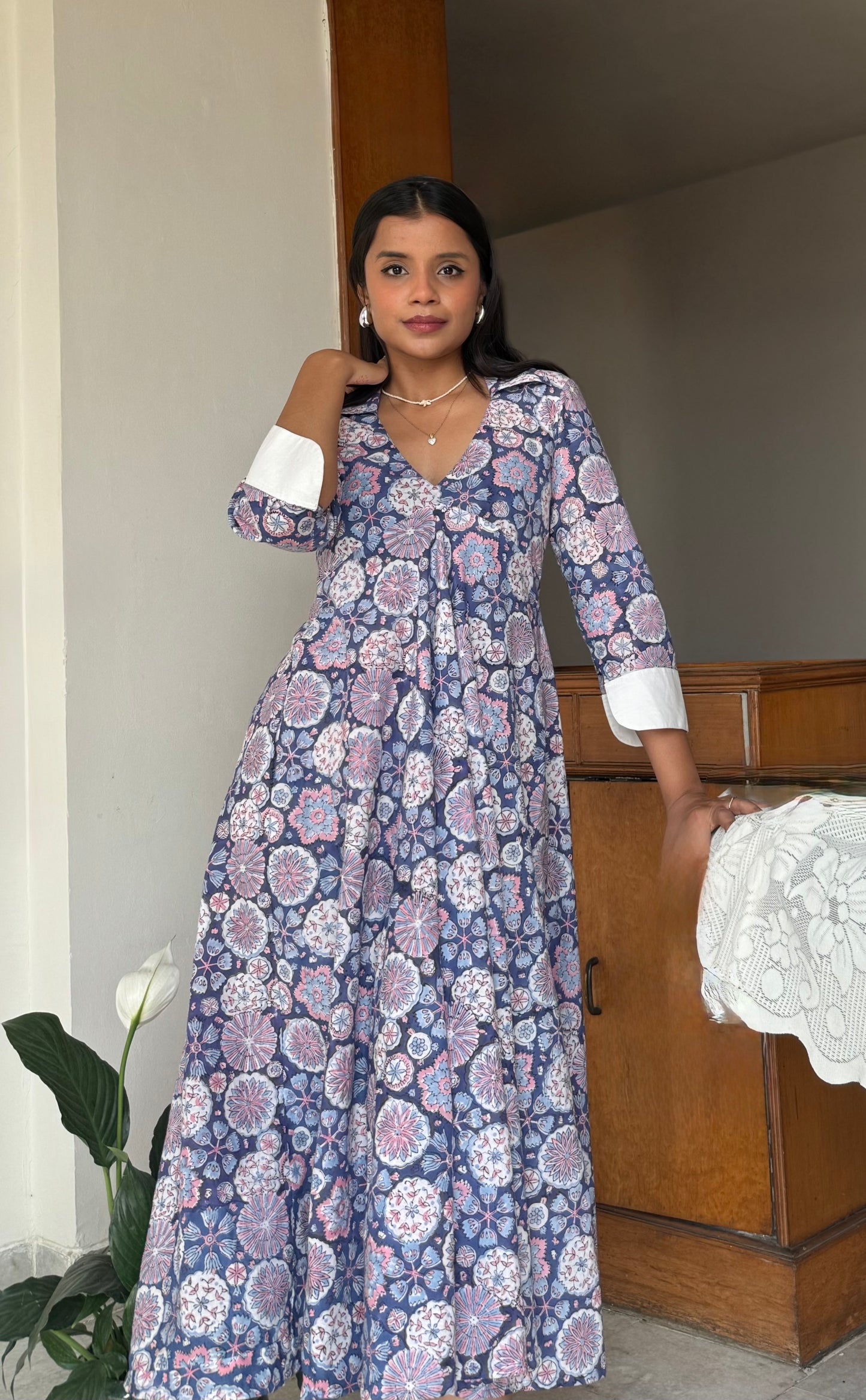 Siliya Cotton Dress